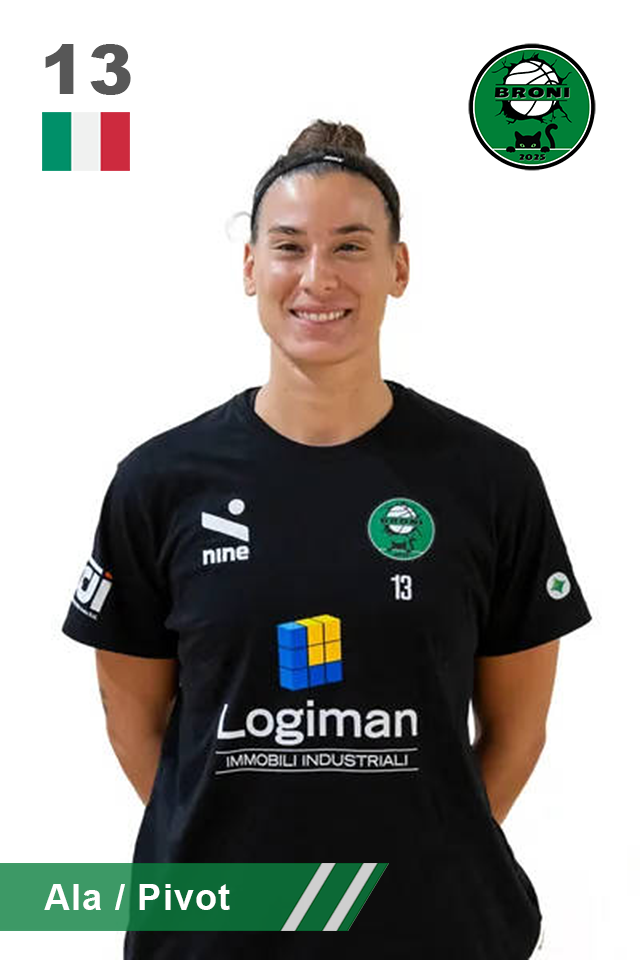 Carlotta Gianolla, #13 ala/pivot