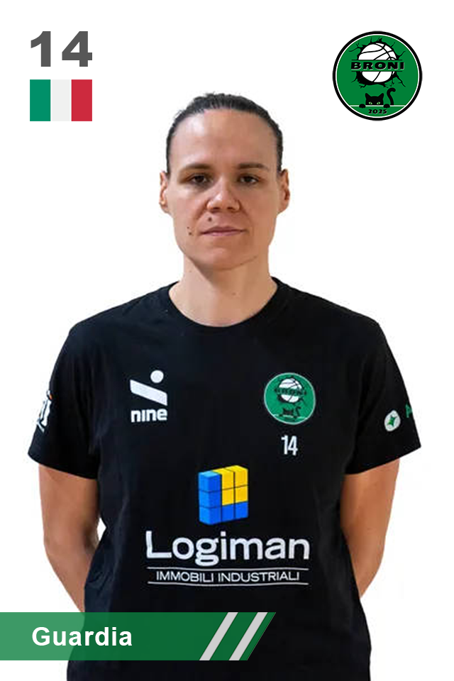 Martina Crippa, #14 guardia